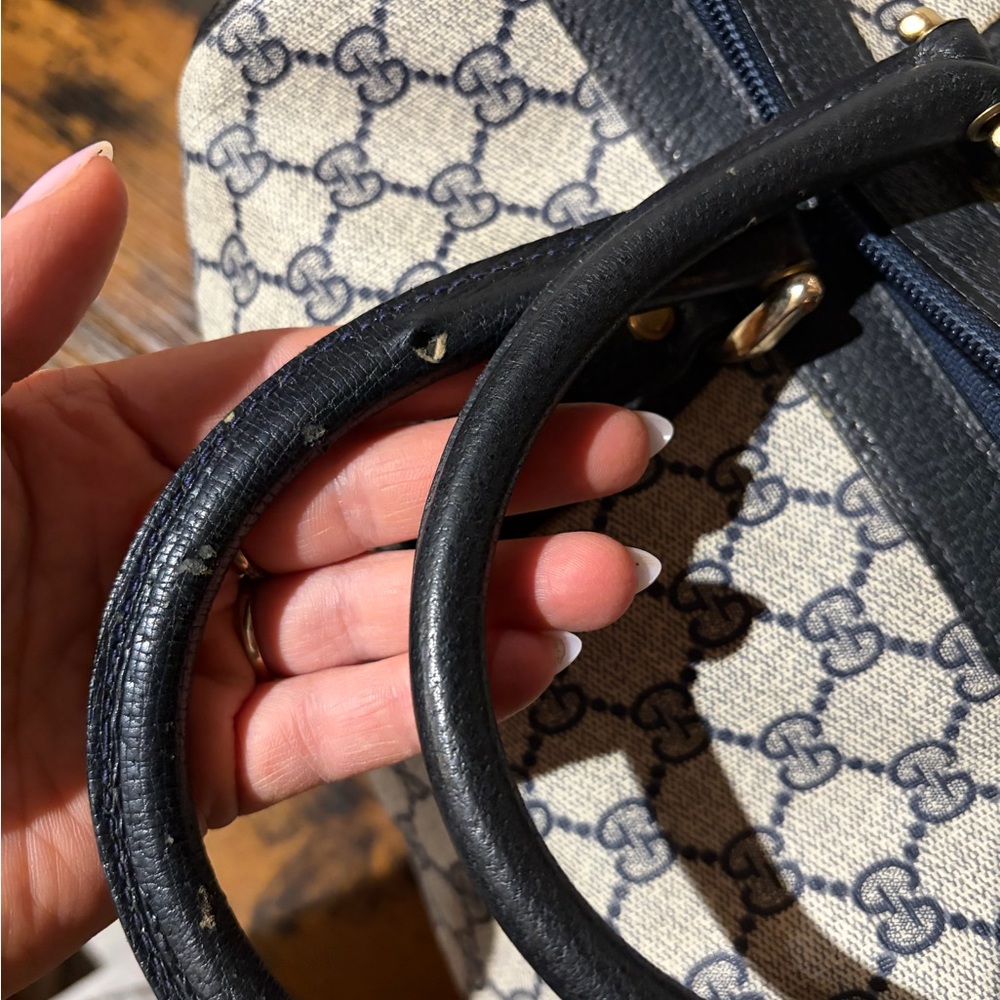 Vintage Gucci Boston bag. - Picture 3 of 9